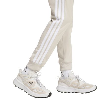 5. Men's adidas 3-Stripes Tricot Regular Tapered Pants Beige JY7721