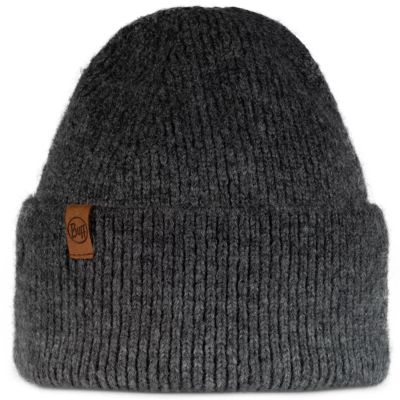Buff Marin Knitted Hat Beanie 13232490110 Grey One Size