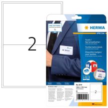 HERMA Textil/Namensetiketten A4 199.6x143.5mm in size 40St.