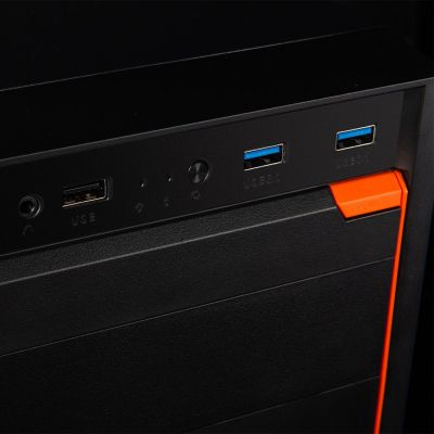 4. LOGIC J23 USB 3.0 x 2 BLACK CASE