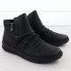 13. Women’s Black Waterproof Leather Ankle Boots – Rieker Z0056-00