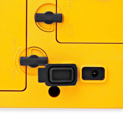 11. Nedis RDFM3100YW radio Workplace Digital Black, Yellow