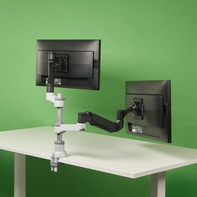 10. Monitor Mount R-Go Tools R-Go Monitorarm 0"–32" 2 TFT Max. 9 kg Caparo 4 Gas Spring Silver