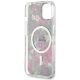 7. Guess GUHMP14MHCFWSA iPhone 14 Plus 6.7" green/khaki hardcase Flower MagSafe