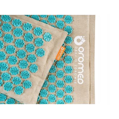 5. OROMED ORO-HEALTH GRAY acupressure mat