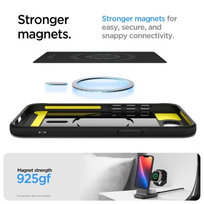 13. Spigen Rugged Armor MagSafe case for iPhone 16e / 17e - black