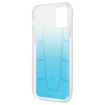 6. Mercedes Transparent Line Case for iPhone 12 / iPhone 12 Pro - Blue