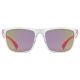 2. Uvex rookie clear multisport glasses boy, girl full rim pink, translucent