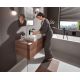 5. Hansgrohe Vivenis single-lever washbasin mixer 110 with lift-up stopper, matt black