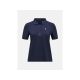 PEAK PERFORMANCE Women's Classic Cotton Polo T-shirt, navy blue
