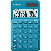 CASIO POCKET CALCULATOR SL-310UC-BU BLUE, 10-DIGITAL DISPLAY