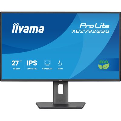 3. iiyama ProLite XB2792QSU-B1 computer monitor 68.6 cm (27") 2560 x 1440 px Quad HD LED Black