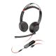 8. POLY Blackwire 5220 8X231AA Over-Ear Headphones