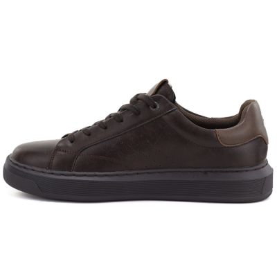 3. Brown Leather Men’s Sneakers Big Star UU174292