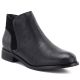 Women’s black lined leather ankle boots M.Daszyński SFY2648-1