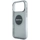 6. Mercedes AMG IML Transparent Bicolor Block MagSafe Case for iPhone 18 Pro Max / 17 Pro Max - Black and Gray