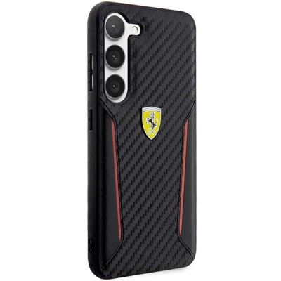 4. Ferrari FEHCS23MNPYK S23+ S916 black/black hardcase Carbon Contrast Edges