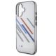 6. BMW Motosport IML Random Stripes iPhone 16 Case - Gray