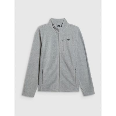 8. Men’s Regular-Fit Fleece Jacket with Stand-Up Collar 4F 4FRMM00TFLEM435-27M
