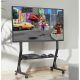 7. TECHLY MOBILE TV STAND 45-90"KG UP TO 60KG ADJUSTABLE AV SHELF
