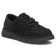 Women's wide leather shoes, black Filippo DP8180/26