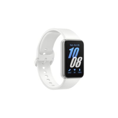 3. Samsung Galaxy Fit 3 (R390) Silver Sports Band