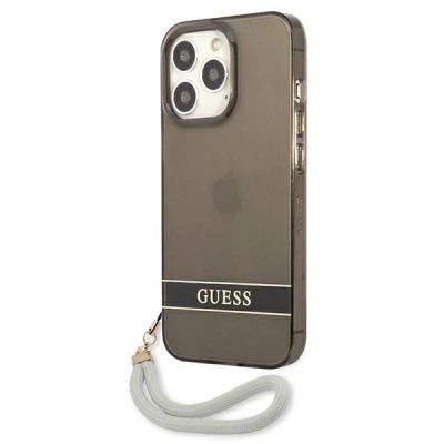 2. Guess GUHCP13LHTSGSK iPhone 13 Pro / 13 6.1" black/black hardcase Translucent Stap