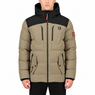 5. Men’s parka Geographical Norway CACHOT BEIGE DB MEN 068 (WA1696H/GN-BEIGE)