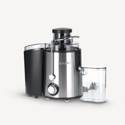 7. Severin ES 3566 Juicer Centrifugal Juicer 400W Black, Stainless Steel