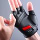 4. Rockbros S143-BK XXL cycling gloves with gel inserts - black