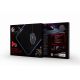 8. GEMBIRD GAMING MOUSE PAD, WITH LED LIGHT EFFECT, BLACK, SIZE - L