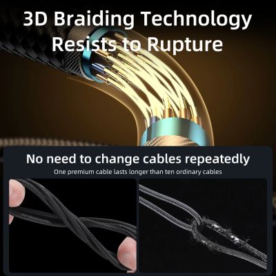 9. Joyroom Gaming Cable S-UL012A6 Lightning (angled) / USB-A (straight) 2.4A 1.2 m - blue