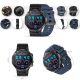 11. Gravity GT21-5 Smartwatch + Navy Blue Silicone Strap