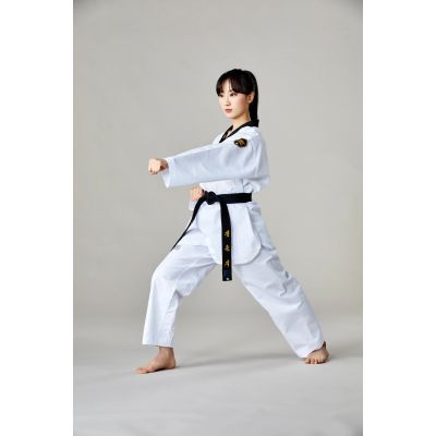 8. Dobok for Taekwondo MTX 2 Black - approved by World Taekwondo (WT) | MOOTO
