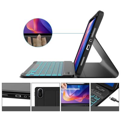 5. Tech-Protect SC Pen Case for Xiaomi Redmi Pad 2 11.0 with Keyboard - Black