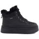 2. Women's black Big Star platform snow boots UU274167