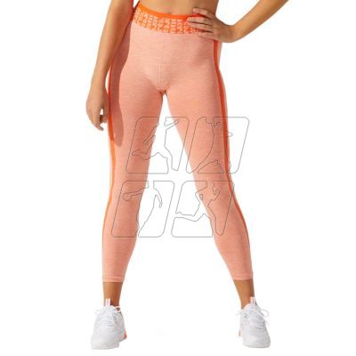 4. Asics Pants W Cropped Logo Seamless Tight W 2032B789-800