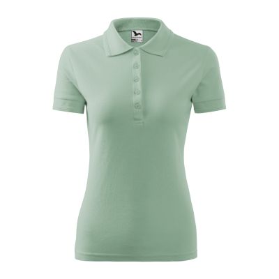 2. Women's Pique Polo Shirt (sage)
