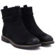 8. Women's black suede ankle boots Jezzi ASA296-4