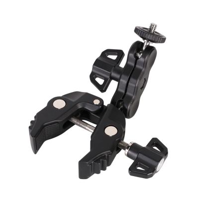 6. Phone and sports camera holder with clamp