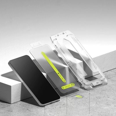 5. Ringke Easy Slide 2-pack tempered glass for Samsung Galaxy A56 5G - transparent