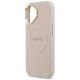 6. Guess Peony Hot Stamp MagSafe iPhone 17 Case - Pink