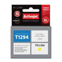 Activejet AE-1294N Ink (replaces Epson T1294; Supreme; 15 ml; yellow)
