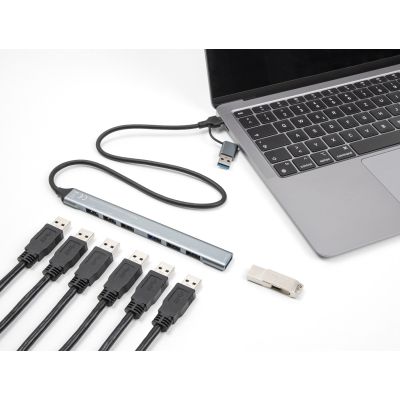 3. DeLOCK 64273 Hubs and Hubs USB 3.2 Gen 1 (3.1 Gen 1) Type-C 5000 Mbit/s Gray