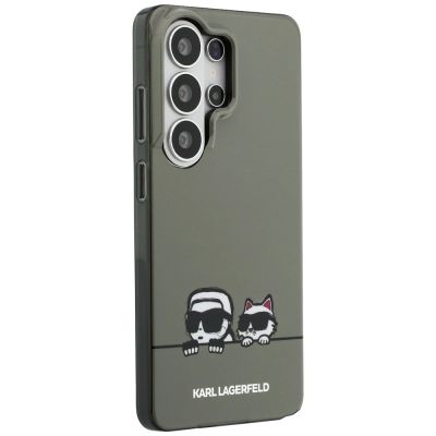 4. Karl Lagerfeld IML Peekaboo Karl&Choupette MagSafe Case for Samsung Galaxy S26 Ultra - Black