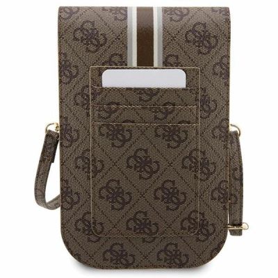 5. Guess 4G Stripe handbag - brown