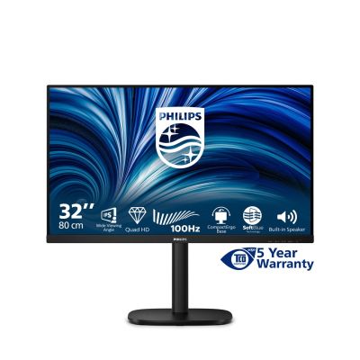 3. Philips 3000 series 32B2N3500/00 computer monitor 80 cm (31.5") 2560 x 1440 px Quad HD LCD Black