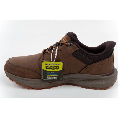 3. Skechers Men’s Slade Ultra Slip-ins Brown Comfortable Slip-On Shoes