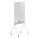 ERGO OFFICE MOBILE DRY-ERASE BOARD, VERTICAL ORIENTATION, WHITE, SINGLE-SIDED, WITH SHELF, BOARD DIMENSIONS 1190X790MM ER-3
