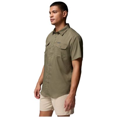2. Columbia Utilizer II Solid Short-Sleeve Shirt 1577762397 Green L